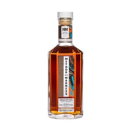 [mam002] Method and Madness Finished in French Chestnut Casks Single Pot Still Irish Whiskey 70cl