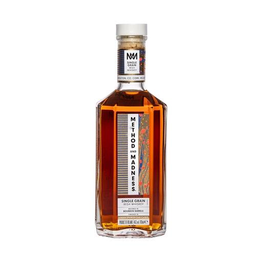 [mam003] Method and Madness Finished in Virgin Spanish Oak Casks Single Grain Irish Whiskey 70cl