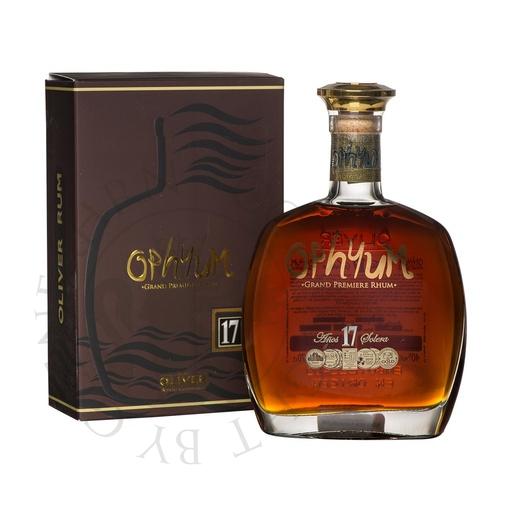 [rum646] Ophyum 17 anos Solera Rum 70cl