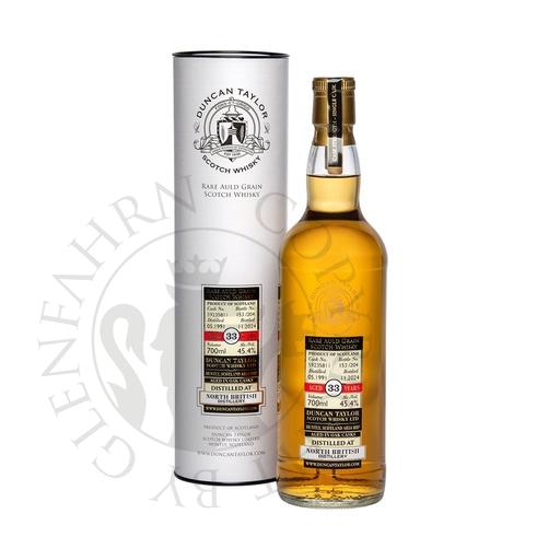 [dct513-d20] North British 1991 33y Cask#59235811 Rare Auld Grain Duncan Taylor Single Grain Scotch Whisky 20cl DEGU