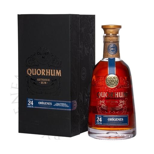 [rum0113-d20] Quorhum 24 Origenes Artisanal Rum 20cl DEGU