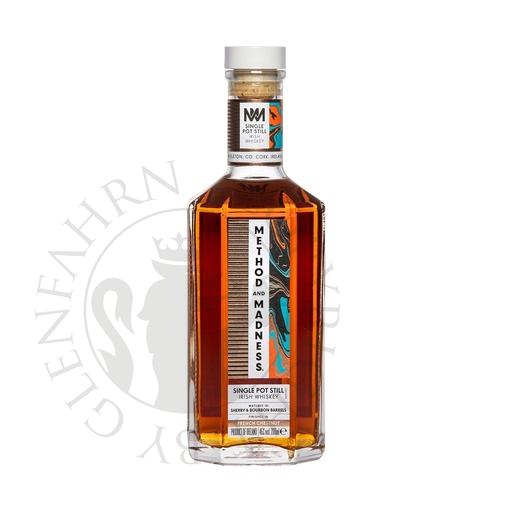 [mam002-d20] Method and Madness Finished in French Chestnut Casks Single Pot Still Irish Whiskey 20cl DEGU