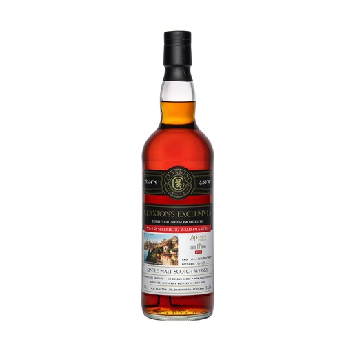 [cla126-d20] Auchroisk 2007 17y HSP Edition No.6 Seelisberg Waldhaus Rütli Claxton's Single Malt Scotch Whisky 20cl DEGU