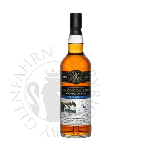 [cla129-d20] Glasgow 2017 7y HSP Edition No.9 Rheinfall Claxton's Single Malt Scotch Whisky 20cl DEGU