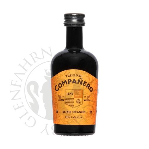 [rum540-005] Compañero Elixir Orange Rum Liqueur Miniature 5cl