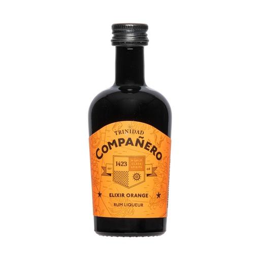 [rum540-005] Compañero Elixir Orange Rum Liqueur Miniature 5cl