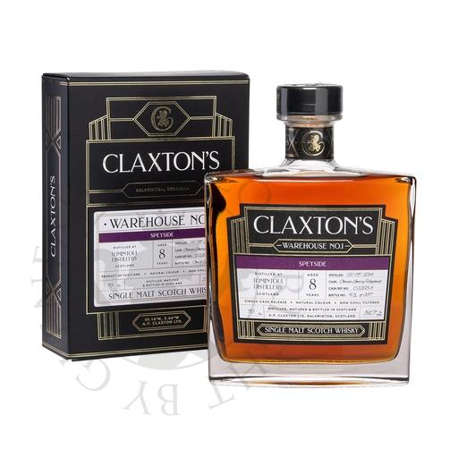 [cla133] Tomintoul 2014 8y Cask#C22053 Warehouse No.1 Claxton's Speyside Single Malt Scotch Whisky 70cl
