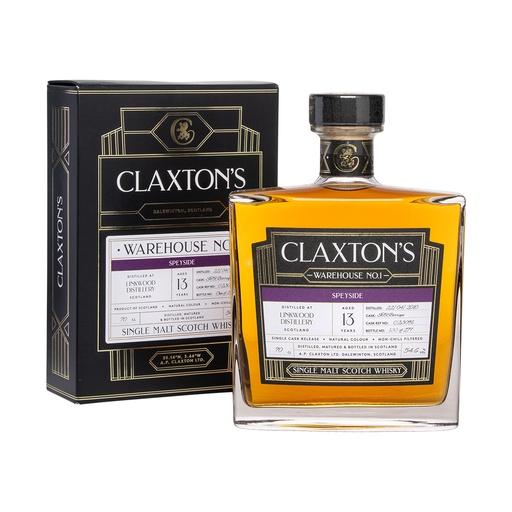 [cla141] Linkwood 2010 13y Cask#C23096 Warehouse No.1 Claxton's Speyside Single Malt Scotch Whisky 70cl