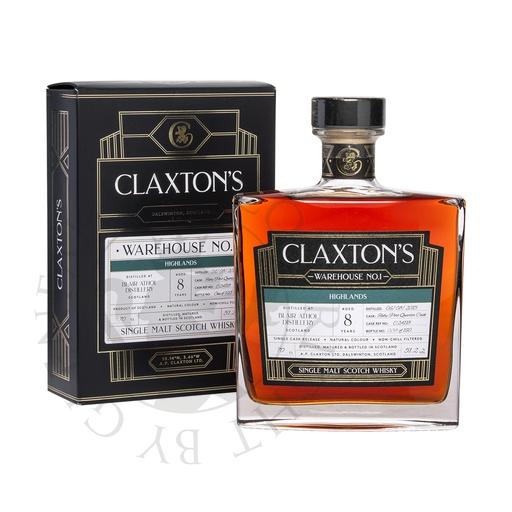 [cla142] Blair Athol 2015 8y Cask#C24118 Warehouse No.1 Claxton's Highland Single Malt Scotch Whisky 70cl