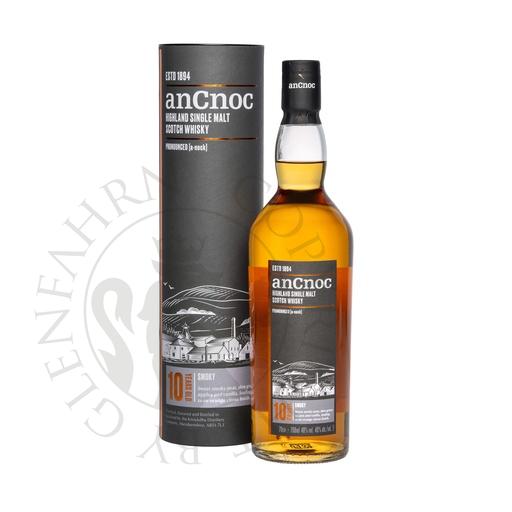 [anc040] anCnoc 10y Peated Knockdhu Highland Single Malt Scotch Whisky 70cl