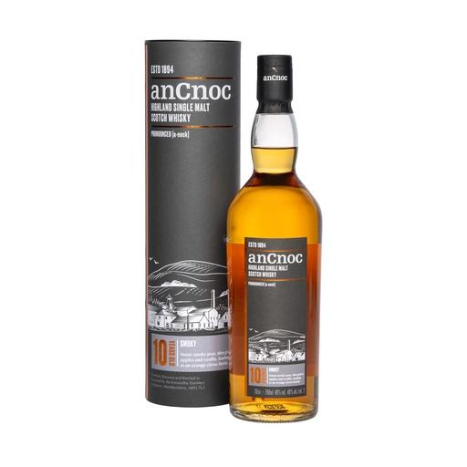 [anc040] anCnoc 10y Peated Knockdhu Highland Single Malt Scotch Whisky 70cl