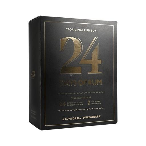 [rum0142] 24 Days of Rum Black Edition 24x2cl