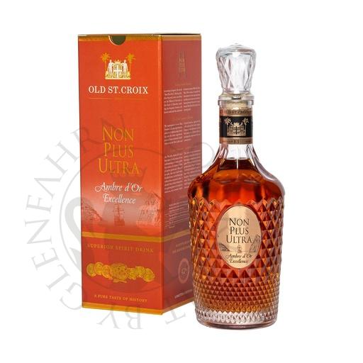 [rum0145-d20] Old St.Croix Non Plus Ultra Ambre d'Or Excellence Rum Spirit Drink 20cl DEGU
