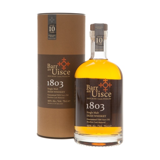 [uis001.D] Barr an Uisce 1803 10y Single Malt Irish Whiskey 70cl