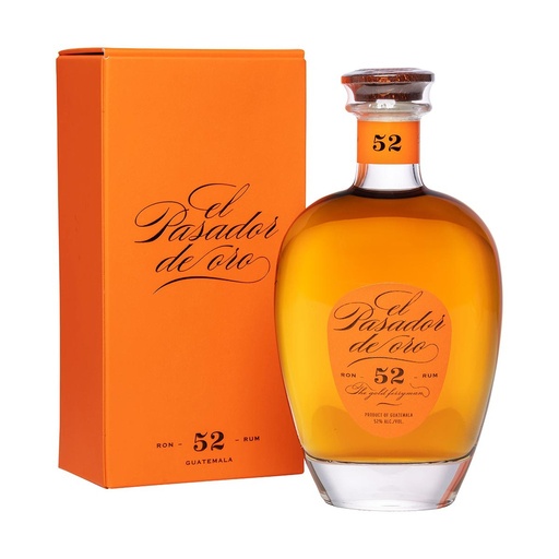 [rum756.D] El Pasador de Oro 52 Rum 70cl