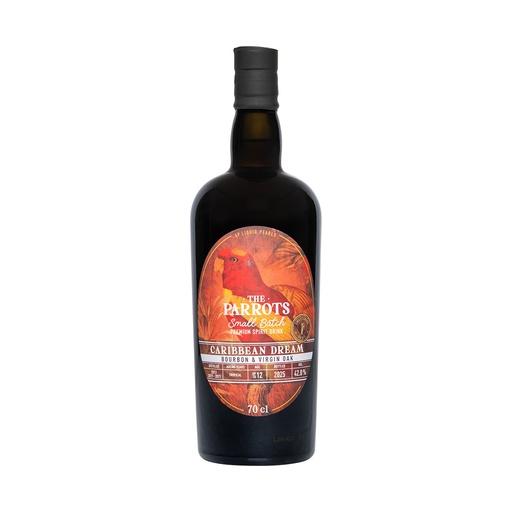 [rum0175] Caribbean Dream Chattering Lory The Parrots Small Batch Rum Based Premium Spirit Drink 70cl