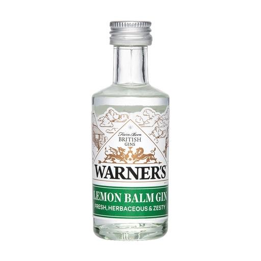 [gin101-005] Warner's Lemon Balm Gin Miniature 5cl