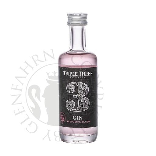 [gin309-005] Triple Three Gin Raspberry Blush Miniature 5cl