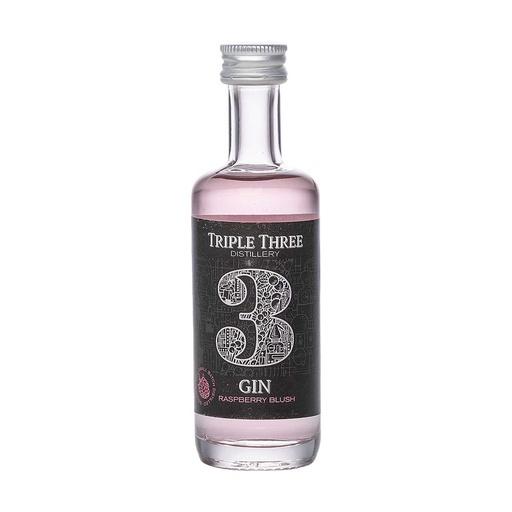 [gin309-005] Triple Three Gin Raspberry Blush Miniature 5cl