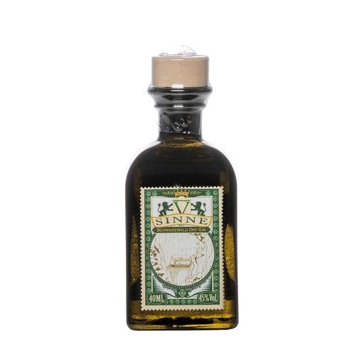 [gin192-004] V-Sinne Schwarzwald Dry Gin Miniature 4cl