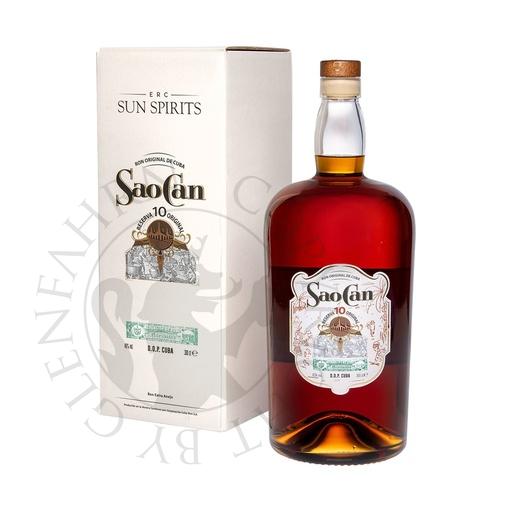 [rum940-300] Sao Can Reserva 10 Original Doppelmagnum Ron Original de Cuba 300cl
