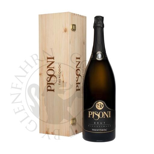 [cmp465-300] Pisoni Brut Doppelmagnum Millesimato Trento DOC 300cl