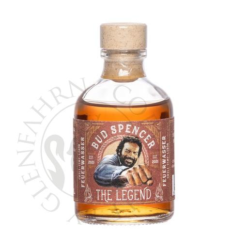 [stk008-005] Bud Spencer The Legend Feuerwasser Miniature St.Kilian Chili Zimt Whisky Liqueur 5cl