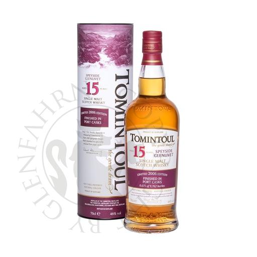[toi043] Tomintoul 2006 15y Port Cask Finished Single Malt Scotch Whisky 70cl