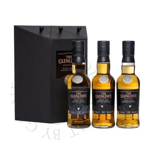 [gvt047] Glenlivet Spectra Single Malt Scotch Whisky 3x20cl