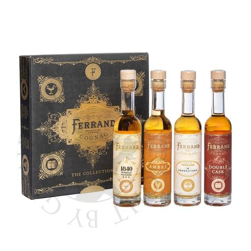 [cog385] Ferrand The Collection Cognac Miniature Set 4x10cl