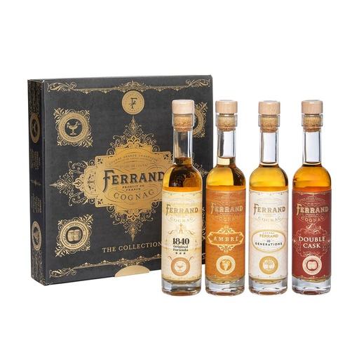 [cog385] Ferrand The Collection Cognac Miniature Set 4x10cl