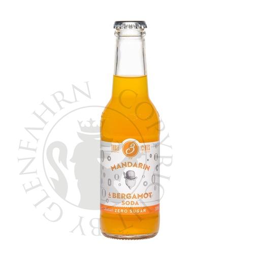 [tow066] Three Cents Mandarin & Bergamotte Soda Zero Sugar 200ml