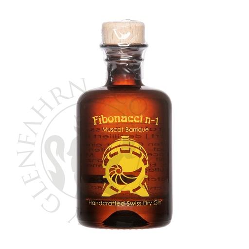 [gin398-005] Fibonacci n-1 Muscat Barrique Miniature Swiss Dry Gin 5cl