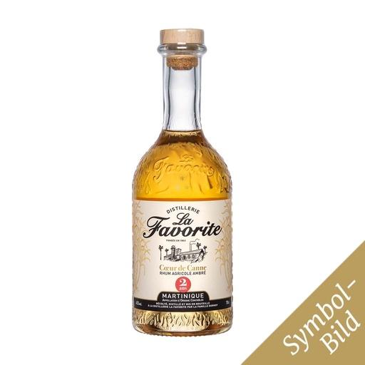 [rum968] La Favorite Coeur de Canne Rhum Agricole Élévé sous Bois 70cl