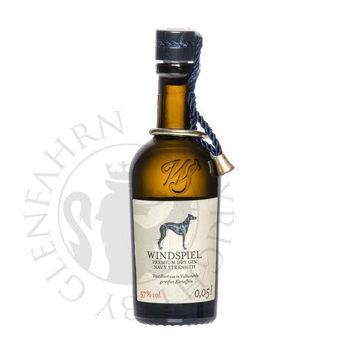 [gin412-005] Windspiel Navy Strength Premium Dry Gin Miniature 5cl