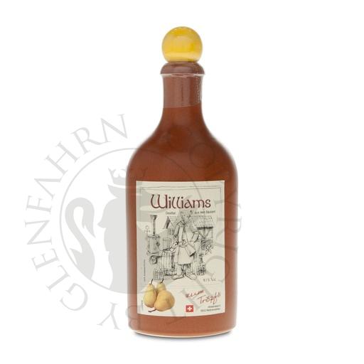 [obs202] Tröpfli Williams Steingut-Flasche 50cl