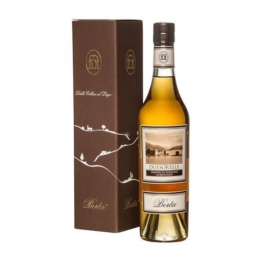 [gra043] Berta Due Sorelle Grappa Invecchiata di Moscato 50cl