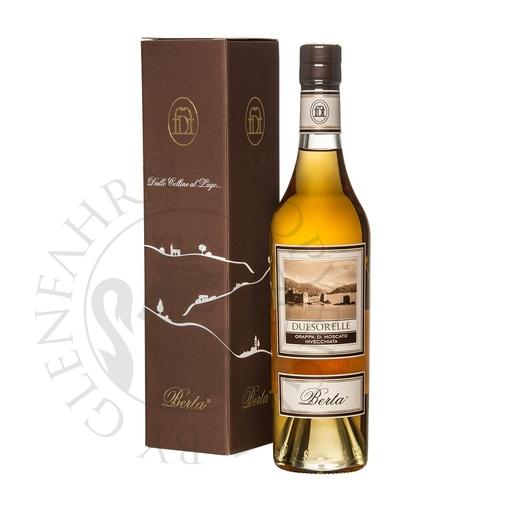 [gra043] Berta Due Sorelle Grappa Invecchiata di Moscato 50cl