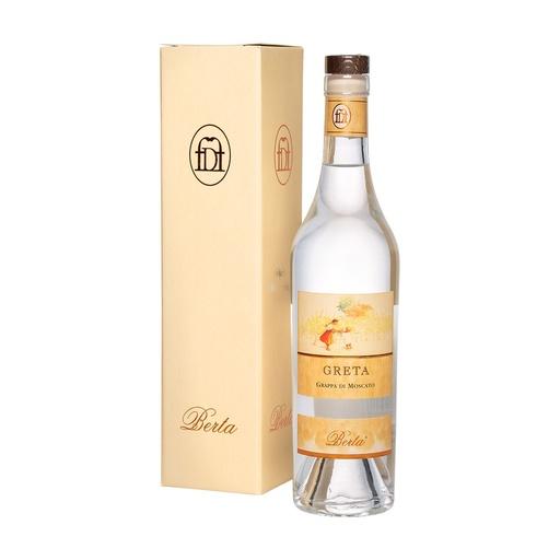 [gra044-R] Berta Greta Grappa Giovane di Moscato 50cl