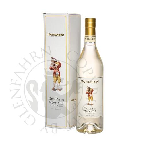 [gra058] Montanaro Grappa Riserva di Moscato Gli Ometti 70cl