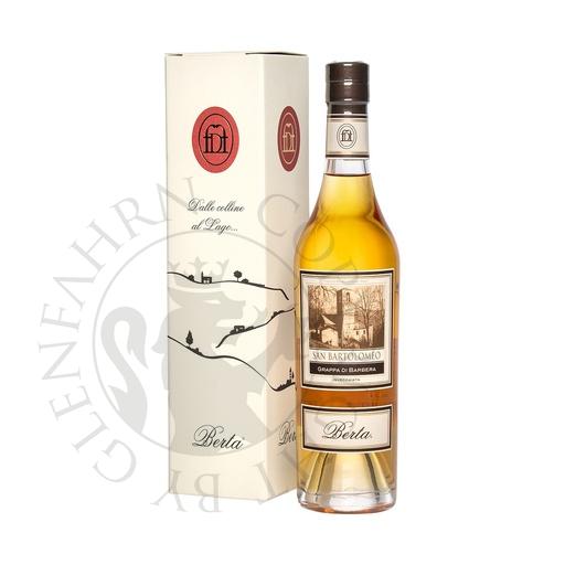 [gra138] Berta San Bartolomeo Grappa Invecchiata di Barbera 50cl