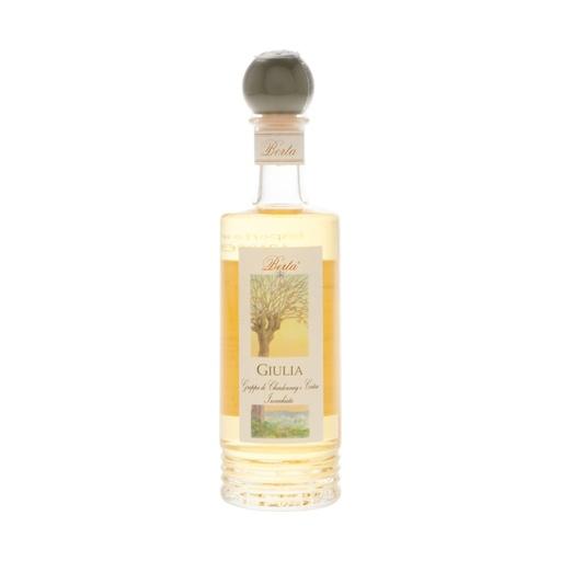 [gra065-020] Berta Giulia Grappa Invecchiata di Chardonnay Cortese 20cl